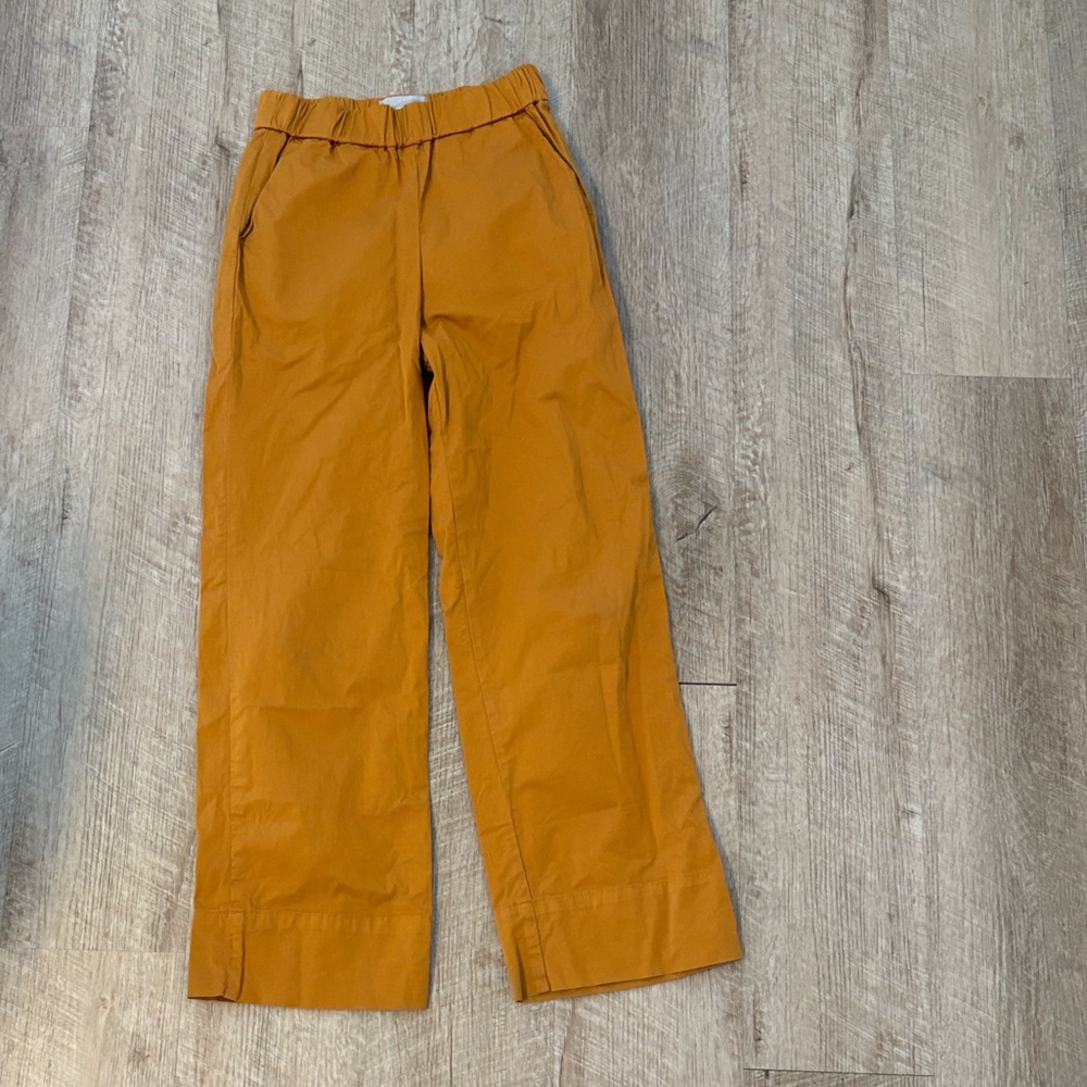 Everlane Ochre High-Waist Pants